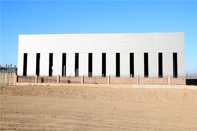 鋼結構大型塑鋼窗生產車間